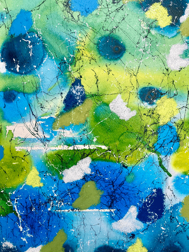 Original mix media on paper 56x76cm