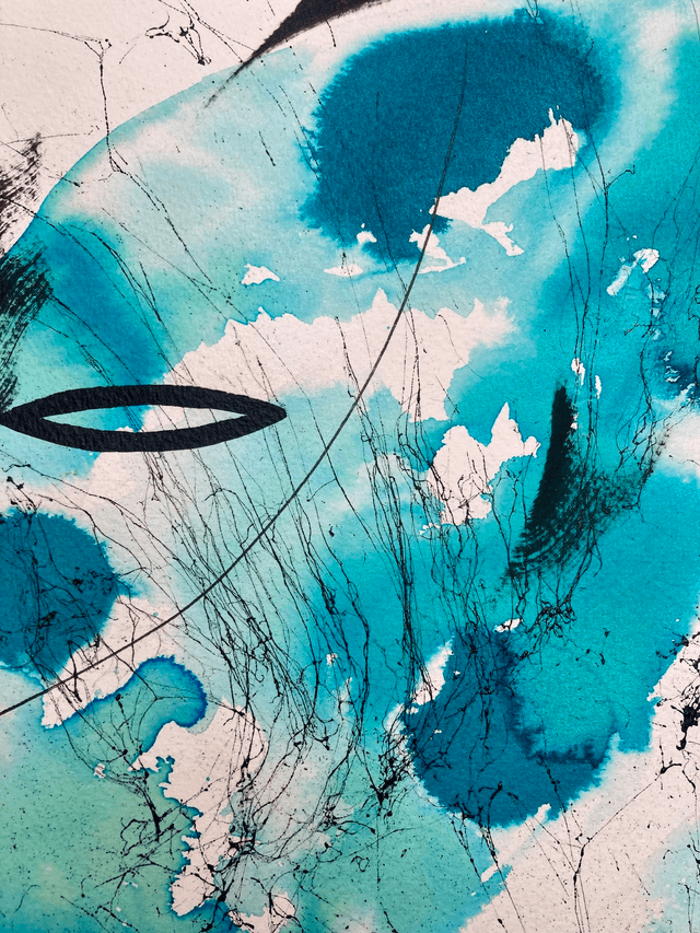 Original mix media on paper 56x76cm