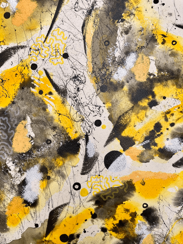 Original mix media on paper 56x76cm