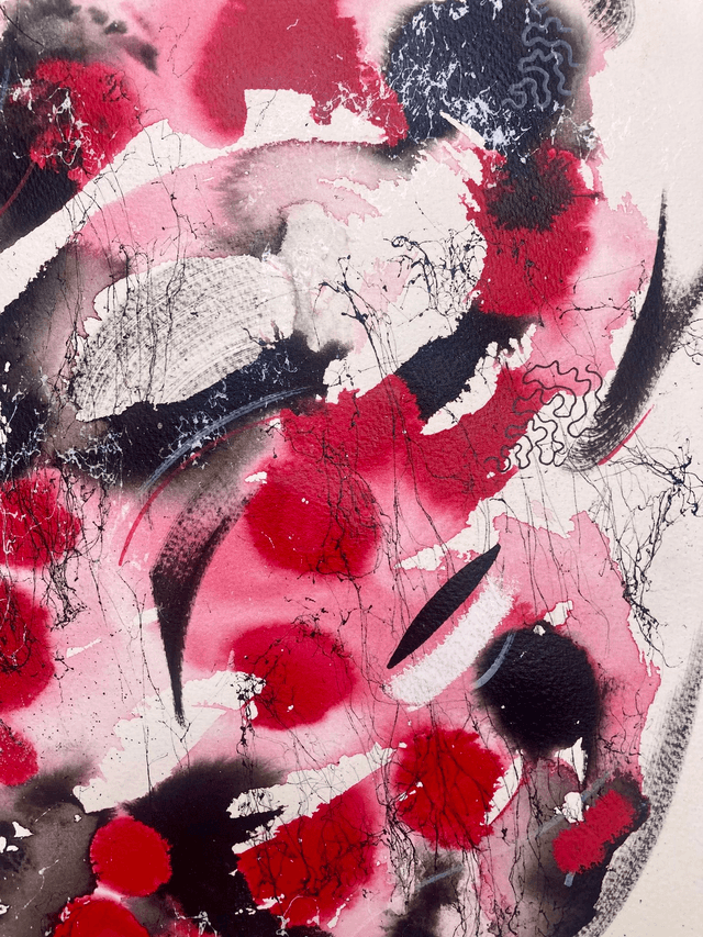 Original mix media on paper 56x76cm
