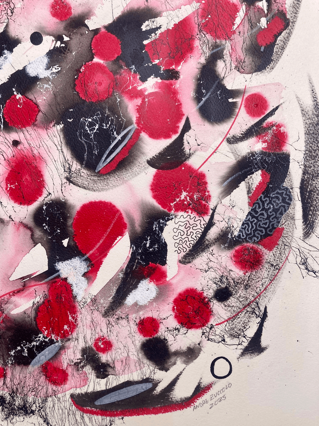 Original mix media on paper 56x76cm