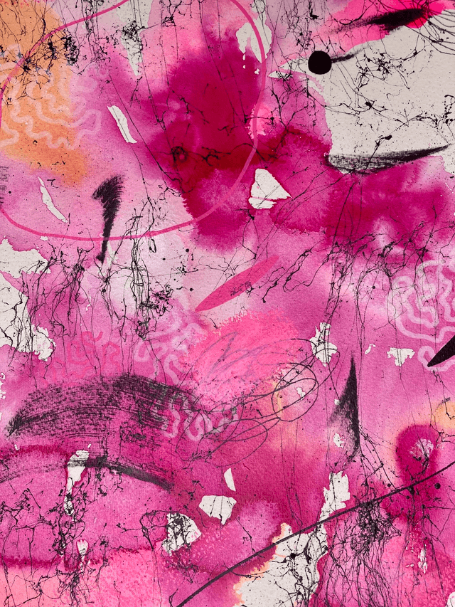 Original mix media on paper 56x76cm