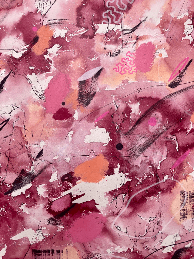 Original mix media on paper 56x76cm