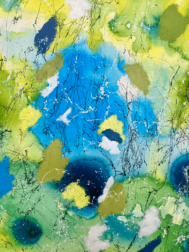 Original mix media on paper 56x76cm