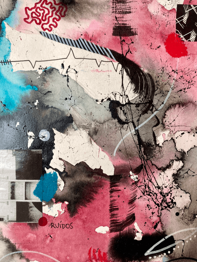 Original mix media on paper 50x65cm