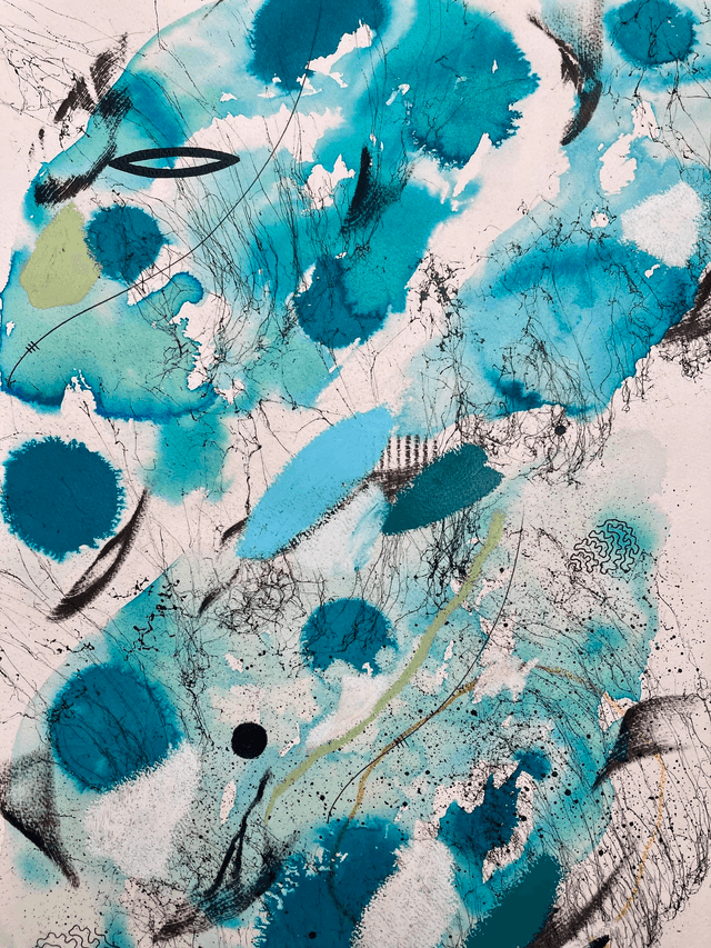 Original mix media on paper 56x76cm