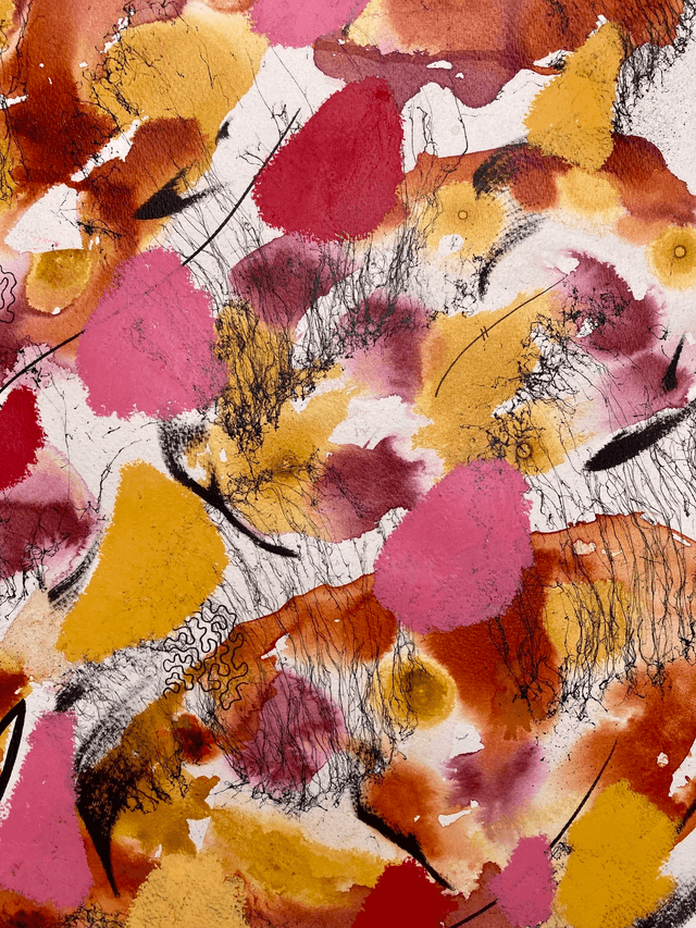 Original mix media on paper 56x76cm