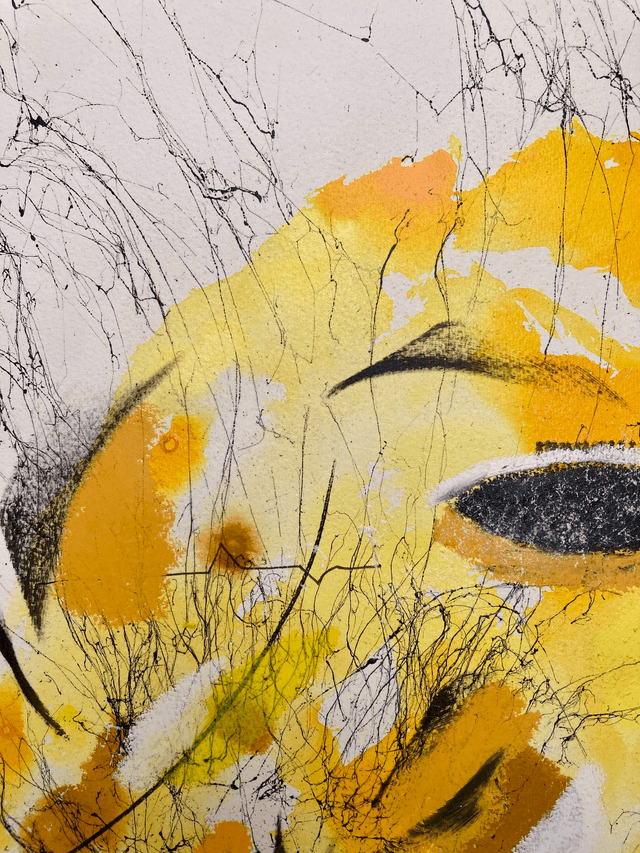 Original mix media on paper 56x76cm
