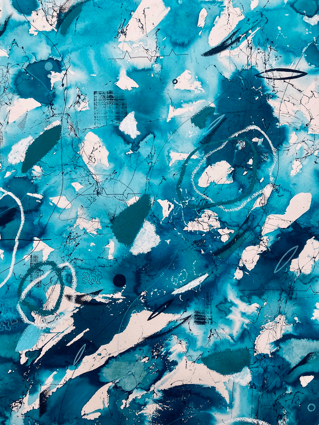 Original mix media on paper 56x76cm
